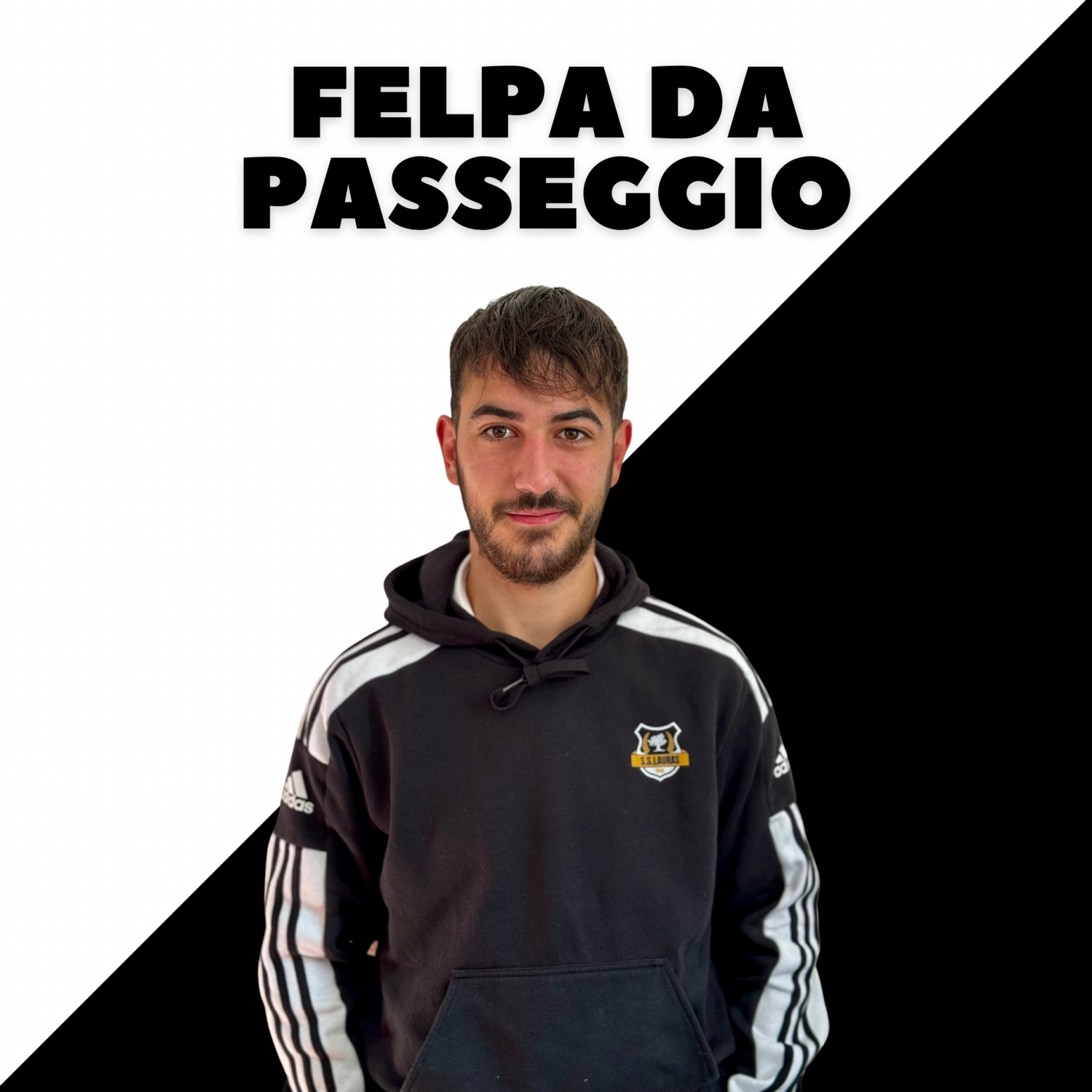Felpa da Passeggio Nera