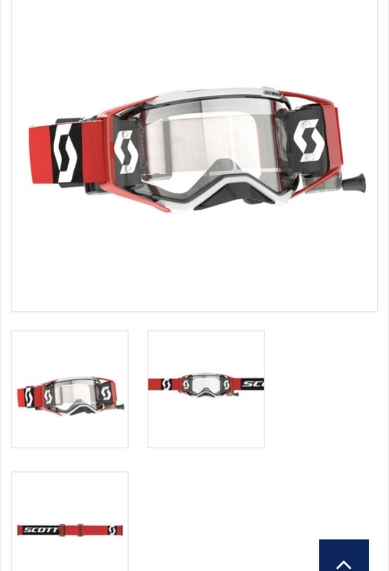 Scott Goggle Prospect Wfs Red/Black Clear Works