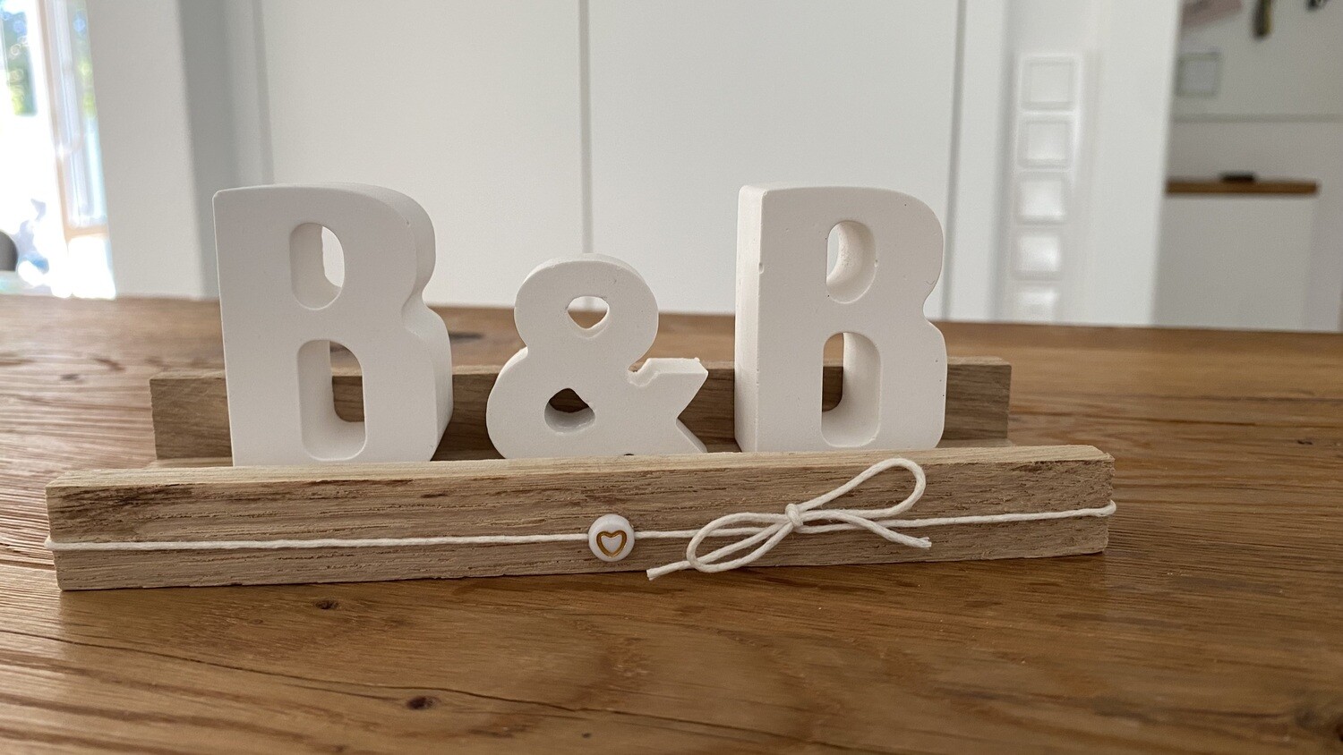 Buchstaben auf Klötzchen