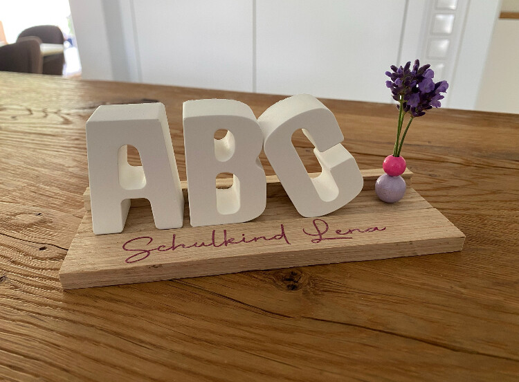 ABC Schriftzug