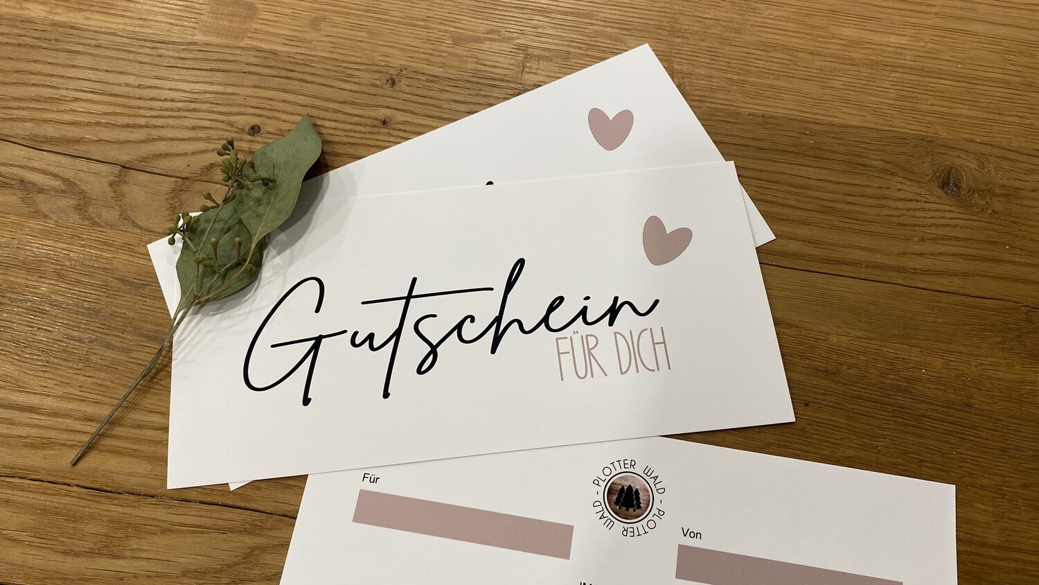 Geschenkgutschein digital
