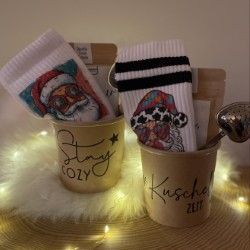 Geschenkset Socken/Tee