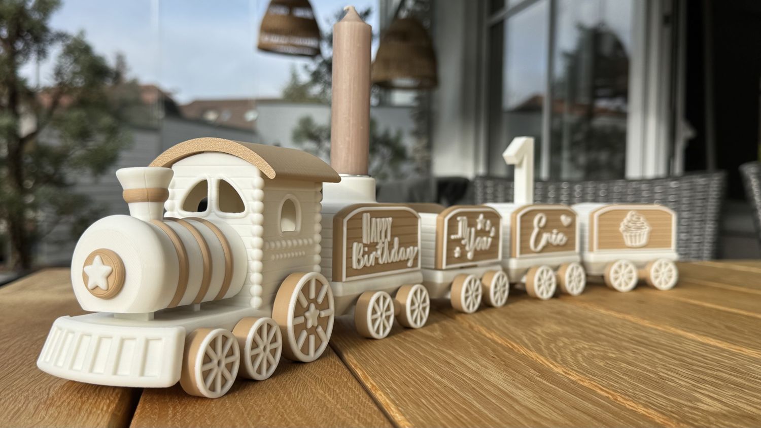 3D Druck (Geburtstagszug)
