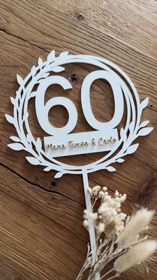 3D Druck (Cake Topper + Tür-Ringe/Loops)