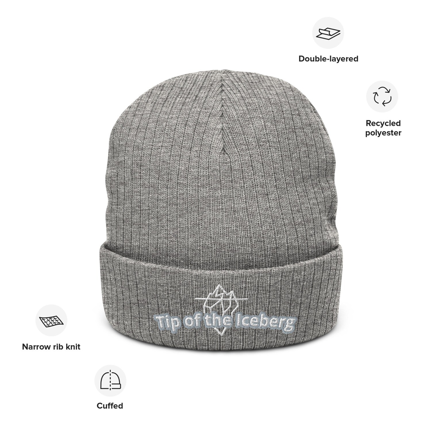 Knit Beenie - Tip of the Iceberg