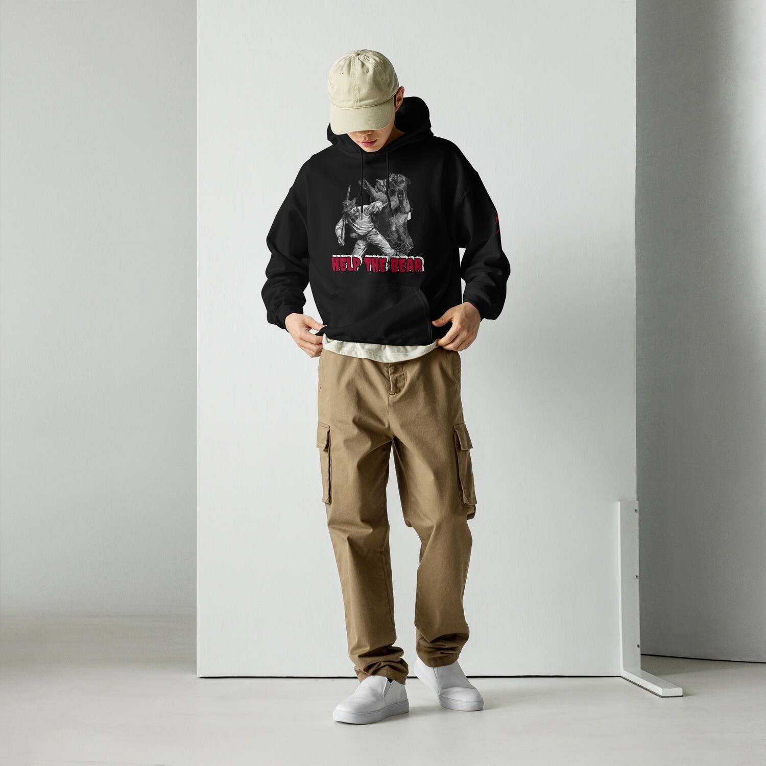 Help the Bear Unisex Hoodie ver.1