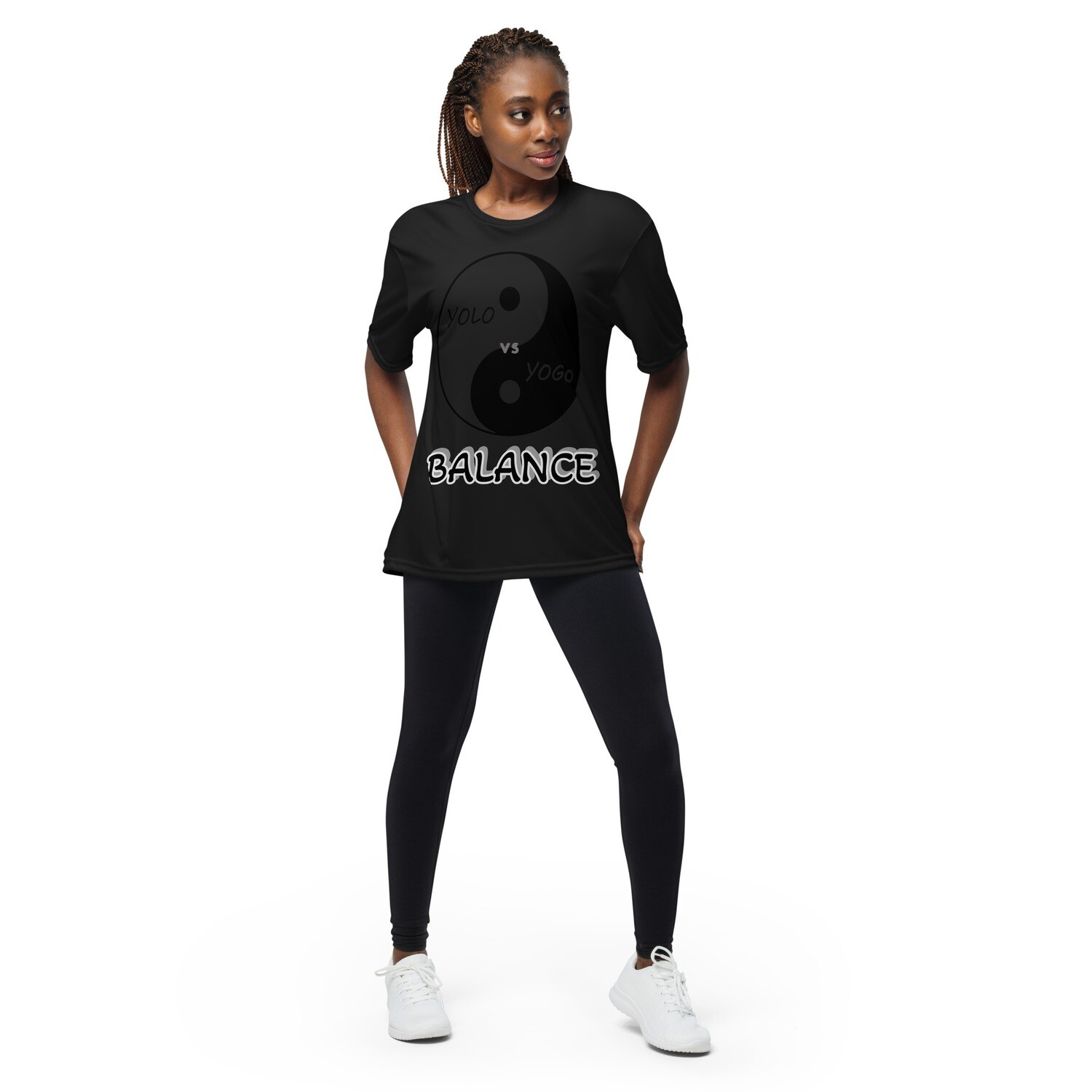 YOLO vs YOGO series - Balance Unisex T-Shirt