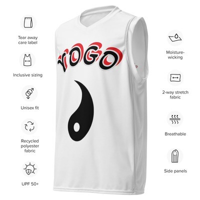 YOGO series - Unisex basketball jersey