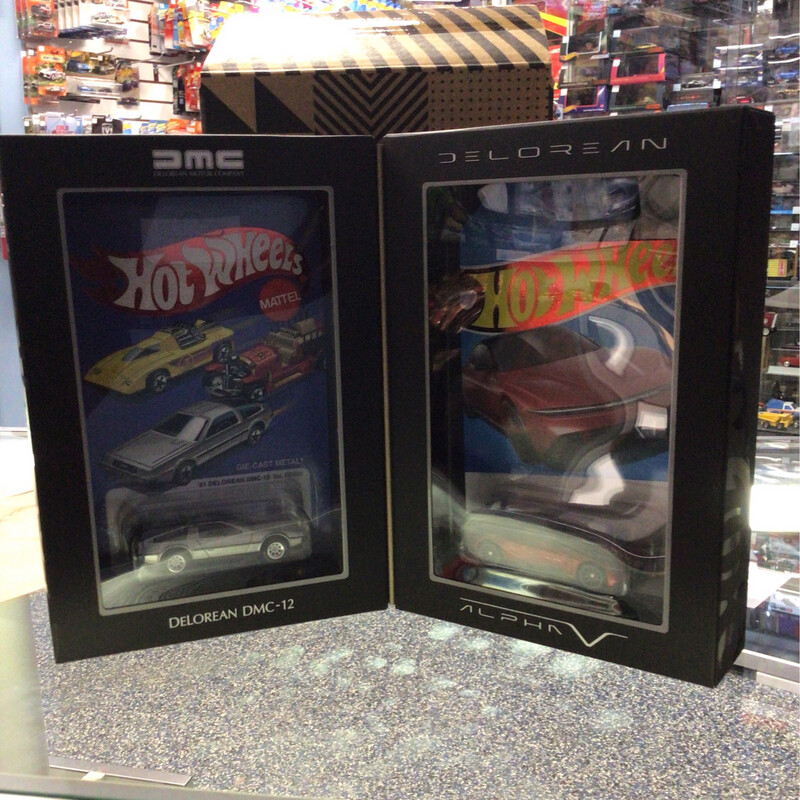 Hotwheels Delorean 2 Pack