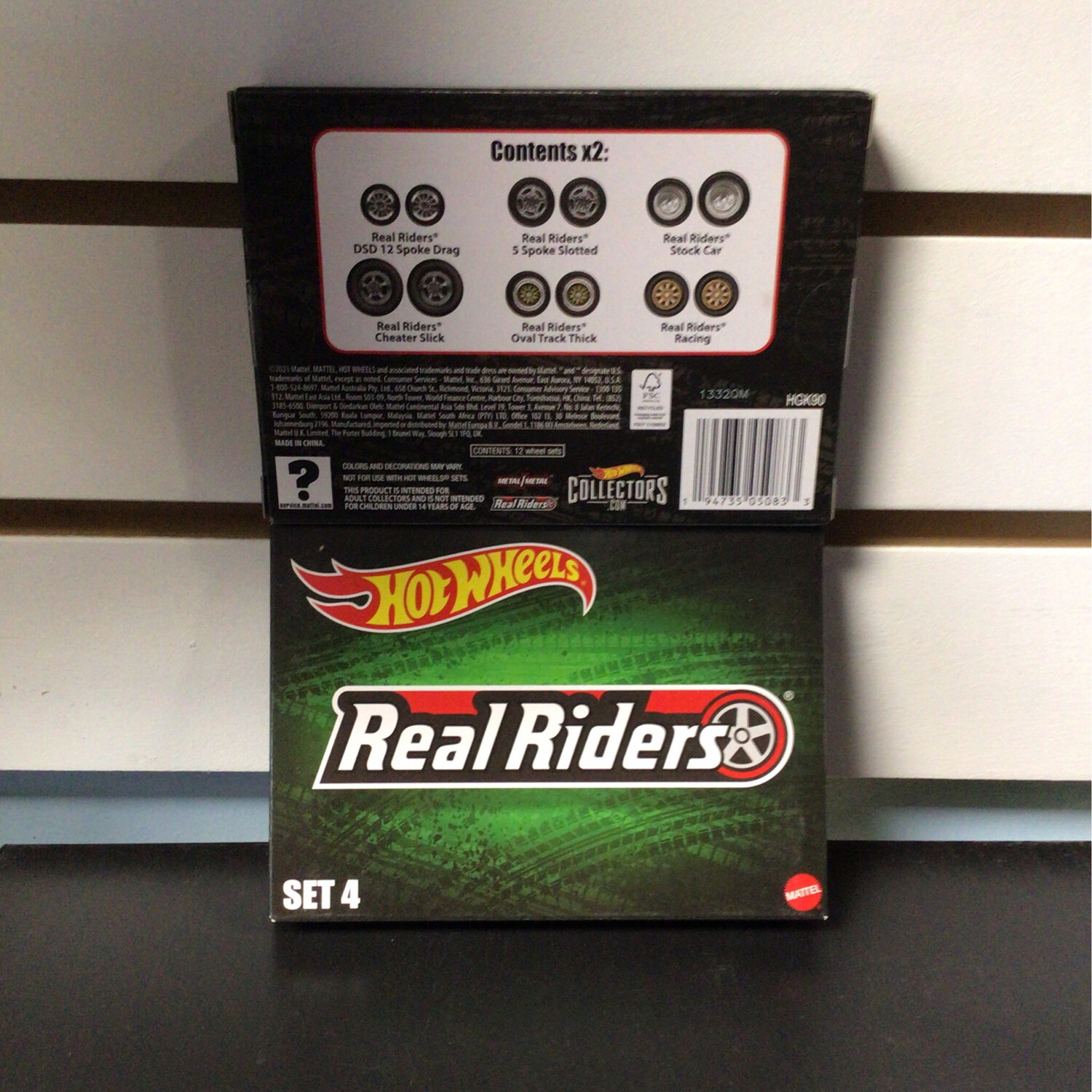 Hotwheels Real Riders Set 4