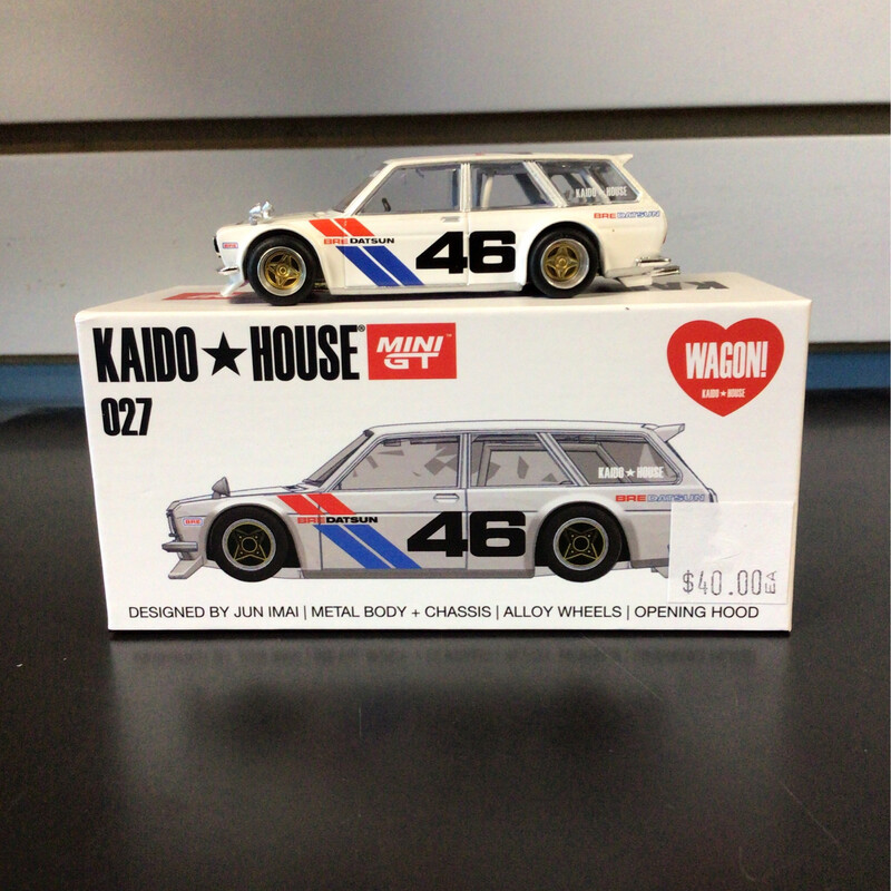 BRE Datsun 510 Wagon White