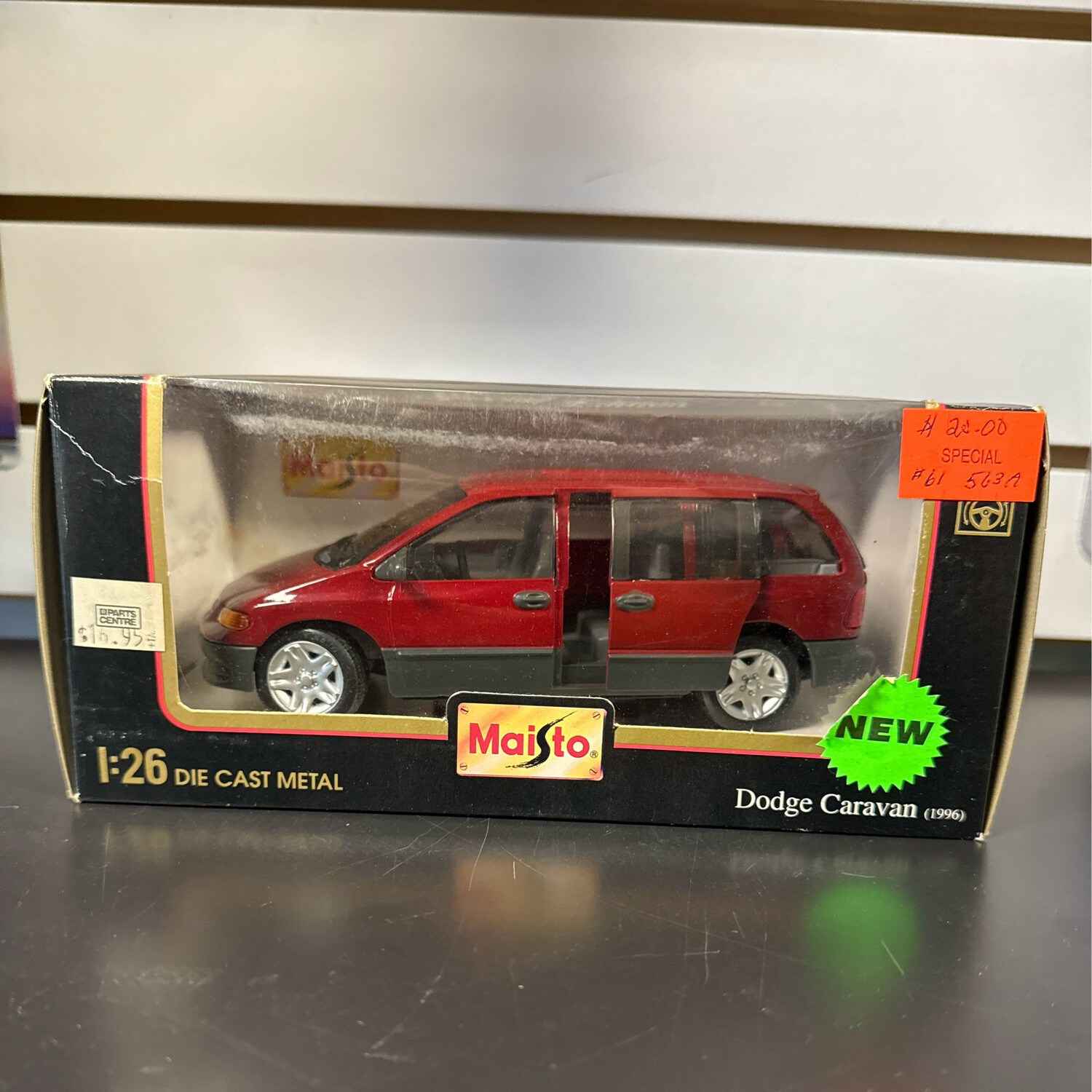 1996 Dodge Caravan Red
