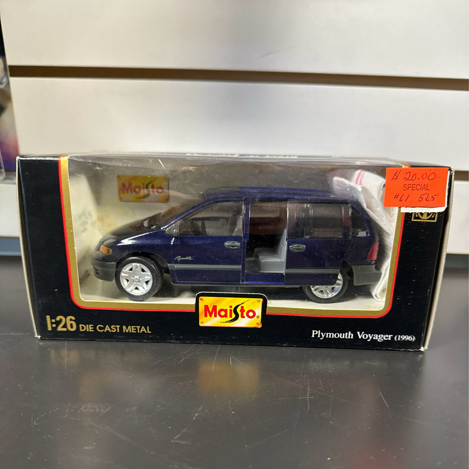 1996 Plymouth Voyager Blue