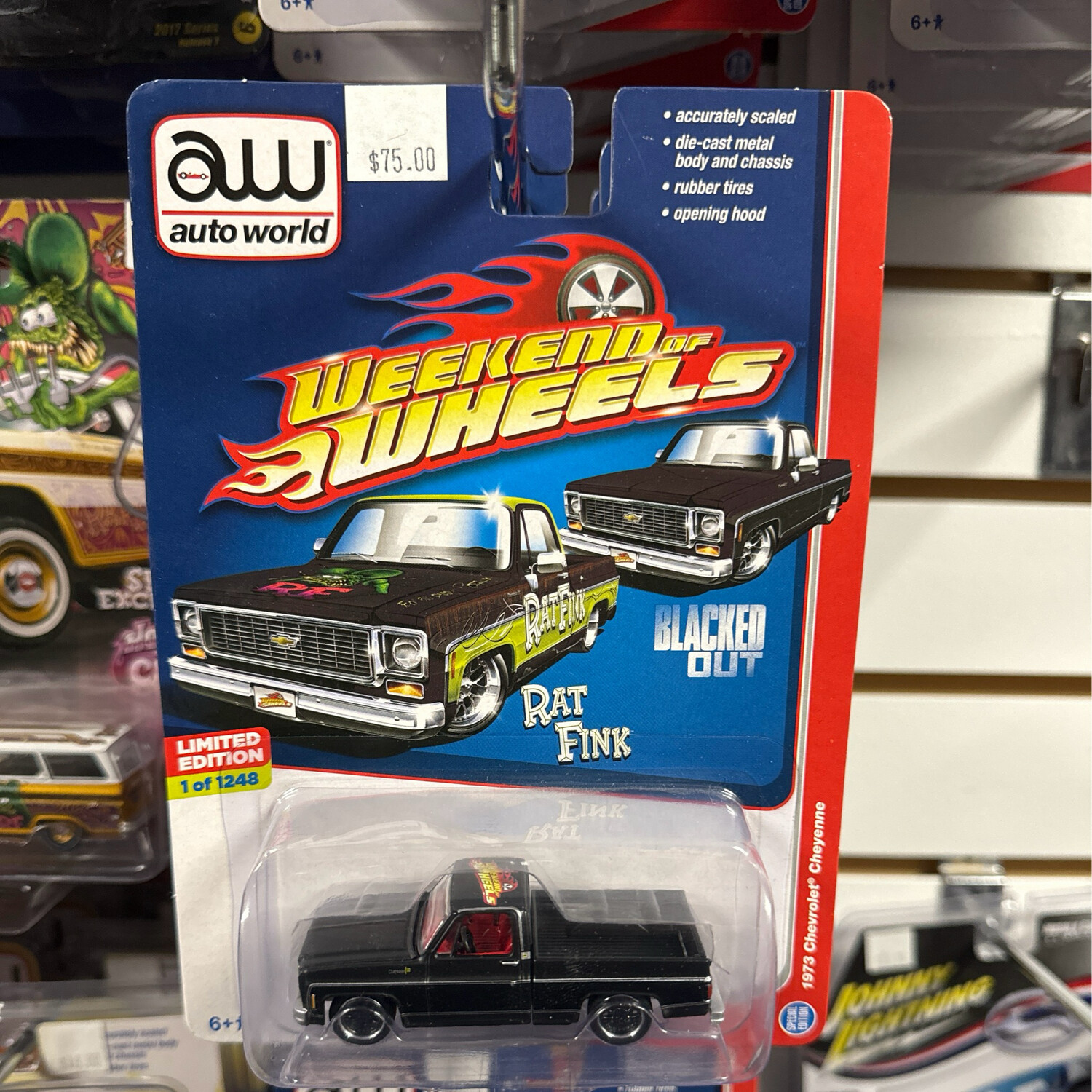 Blacked Out 1973 Chevy Cheyanne