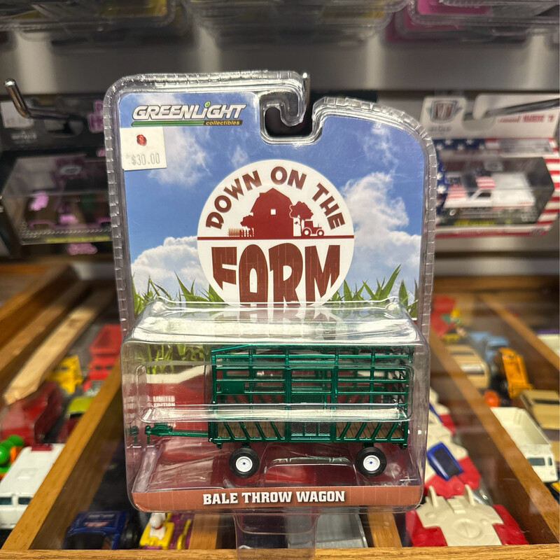 Down On The Farm Bale Throw Wagon Chase