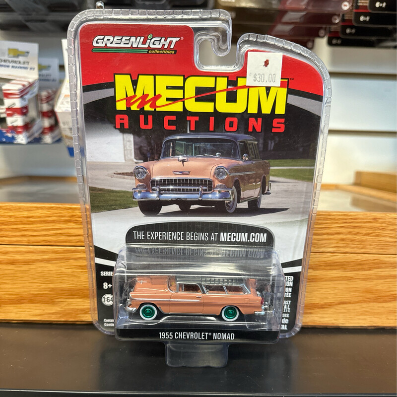 Mecum Auctions 1955 Chevy Nomad Chase