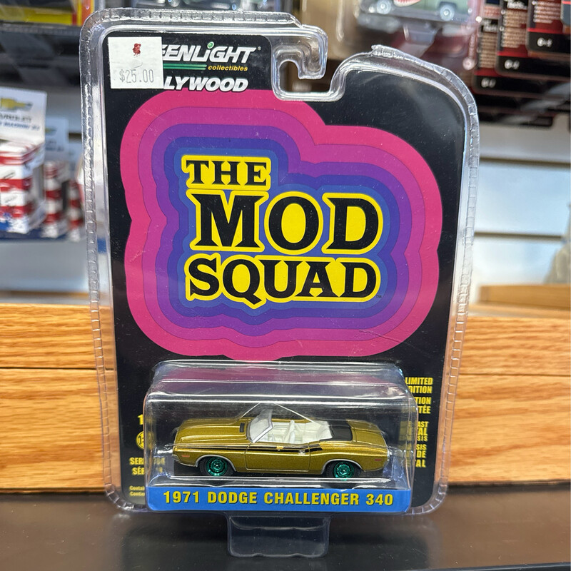 Mod Squad 1971 Dodge Challenger 340 Chase