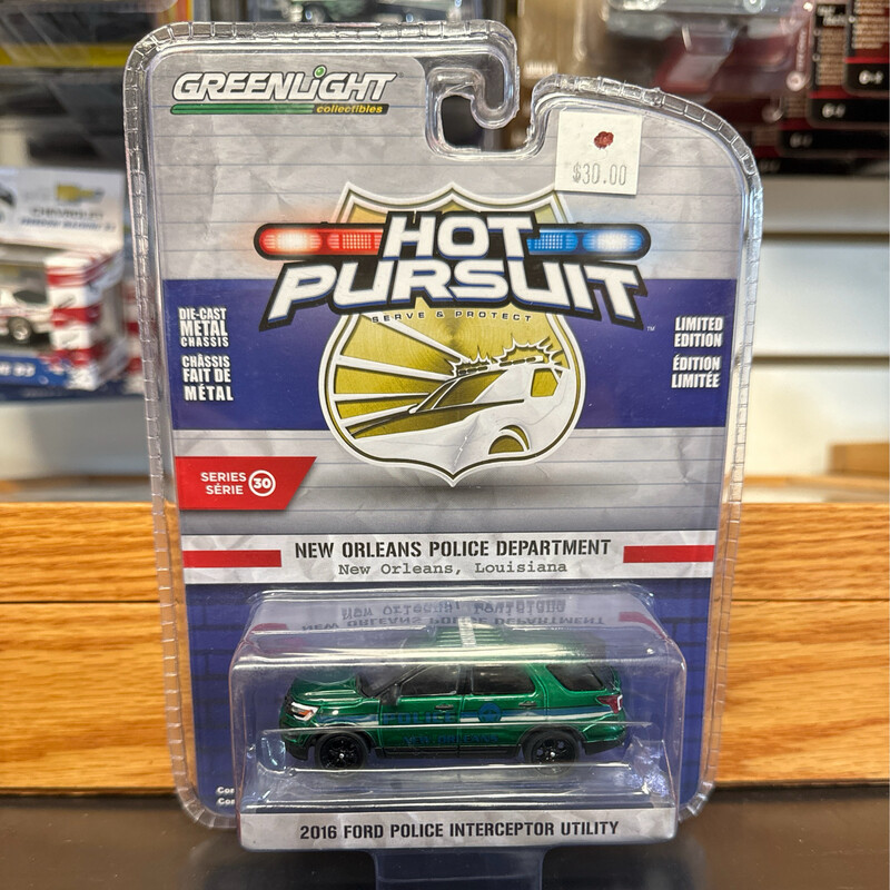 Hot Wheels 2016 Ford Police Interceptor Utility Chase