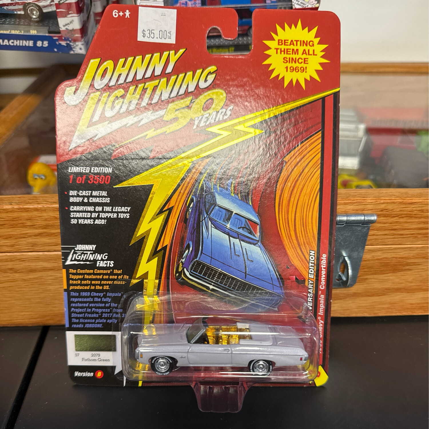 50 Yrs 1969 Chevy Impala Convertible Chase