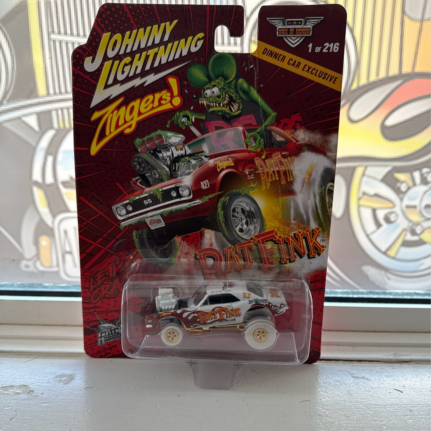 Johnny Lightning Rat Fink Las Vegas Dinner Car Exclusive Chase