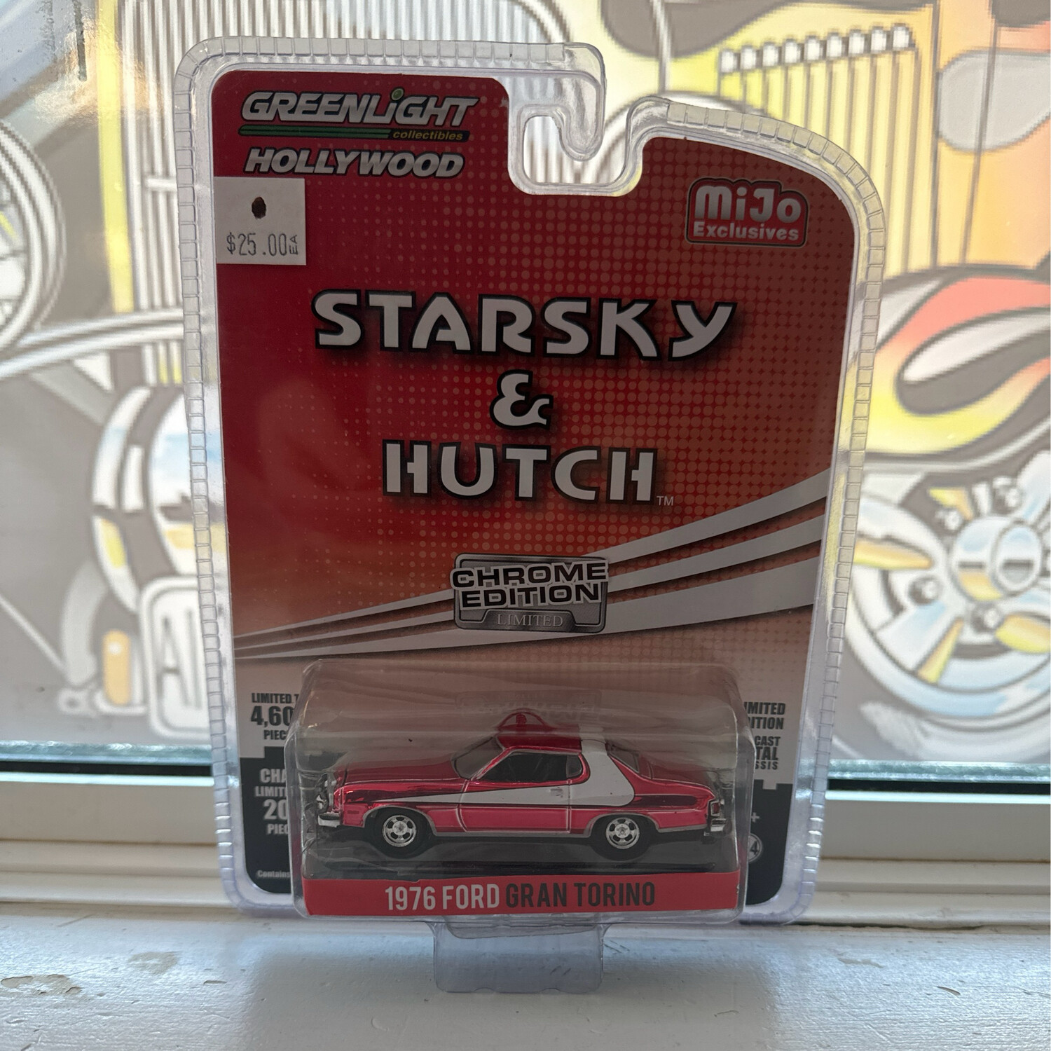 Starsky &amp; Hutch 1976 Ford Grand Torino Red Chrome