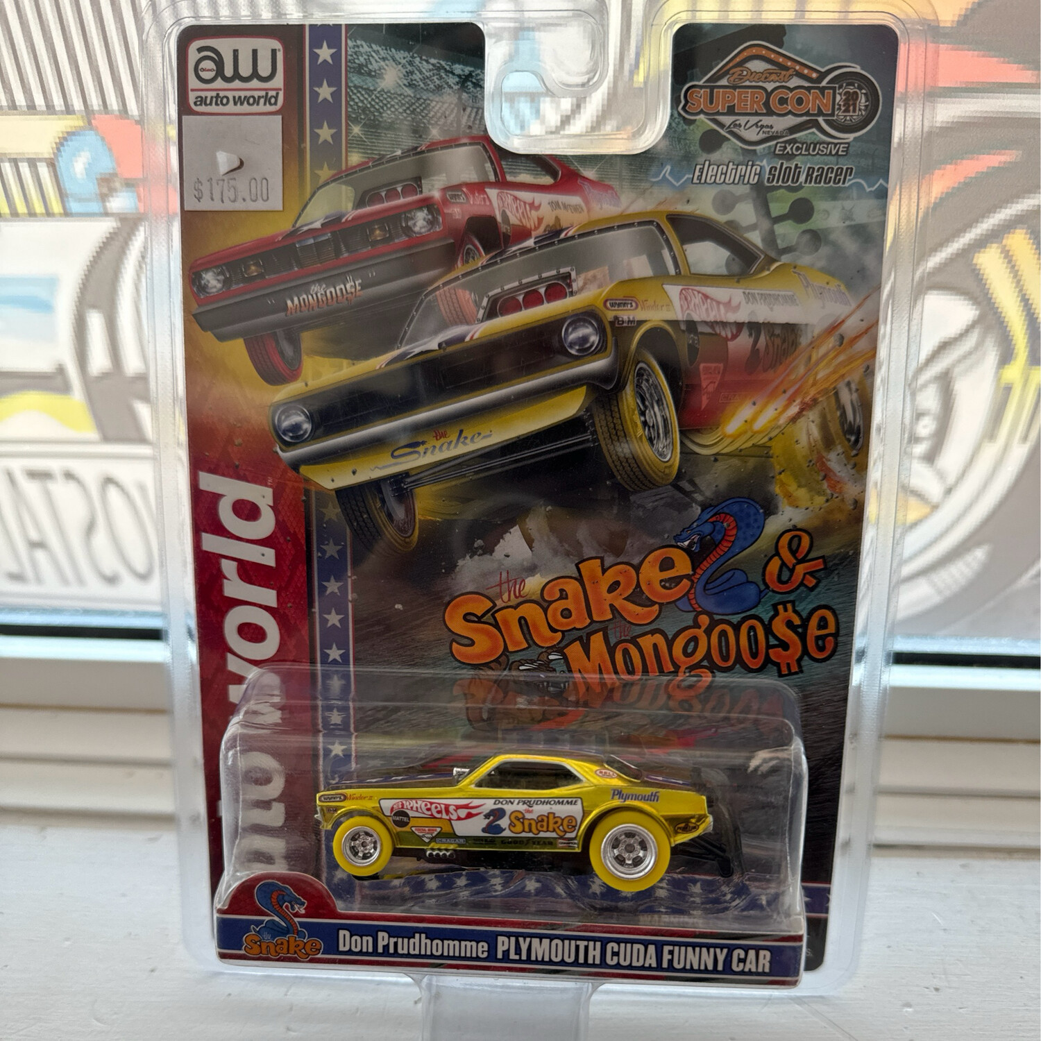 Supercon Plymouth Cuda Funny Car &quot;Snake&quot; Chrome