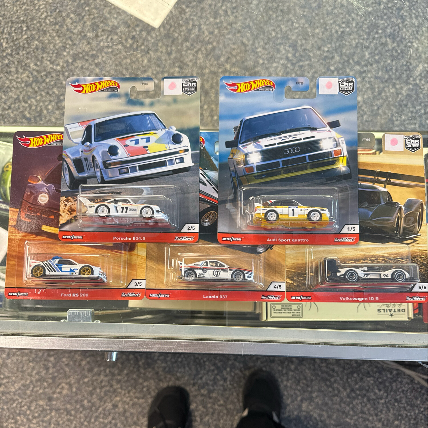 Car Culture Thrill Climbers Set