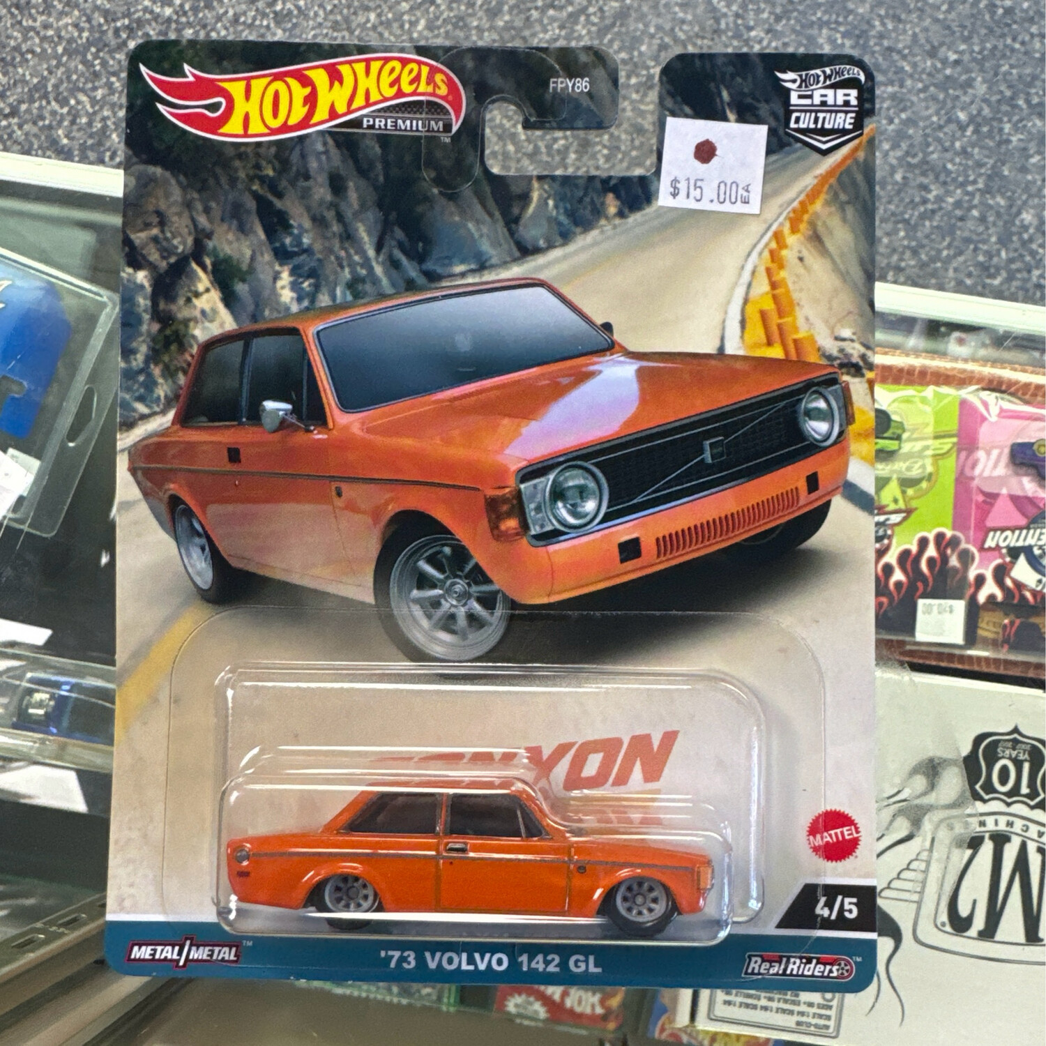 Car Culture Canyon Warriors 73 Volvo 142 GL