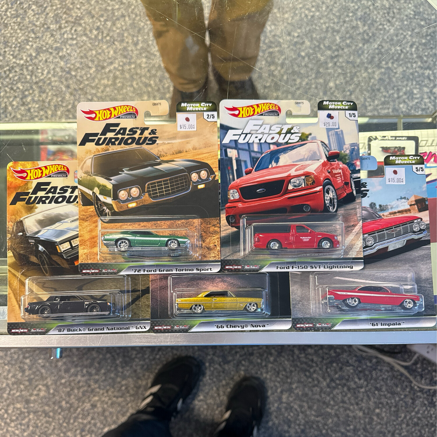 Fast &amp; Furious Motor City Muscle Set