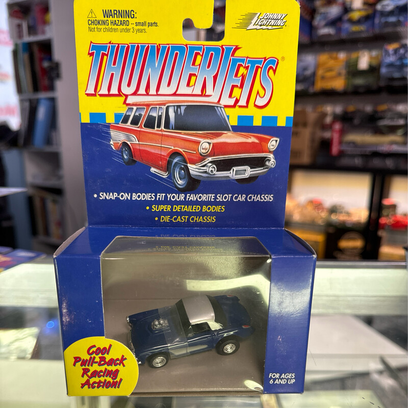 Thunder Jet Blue/White