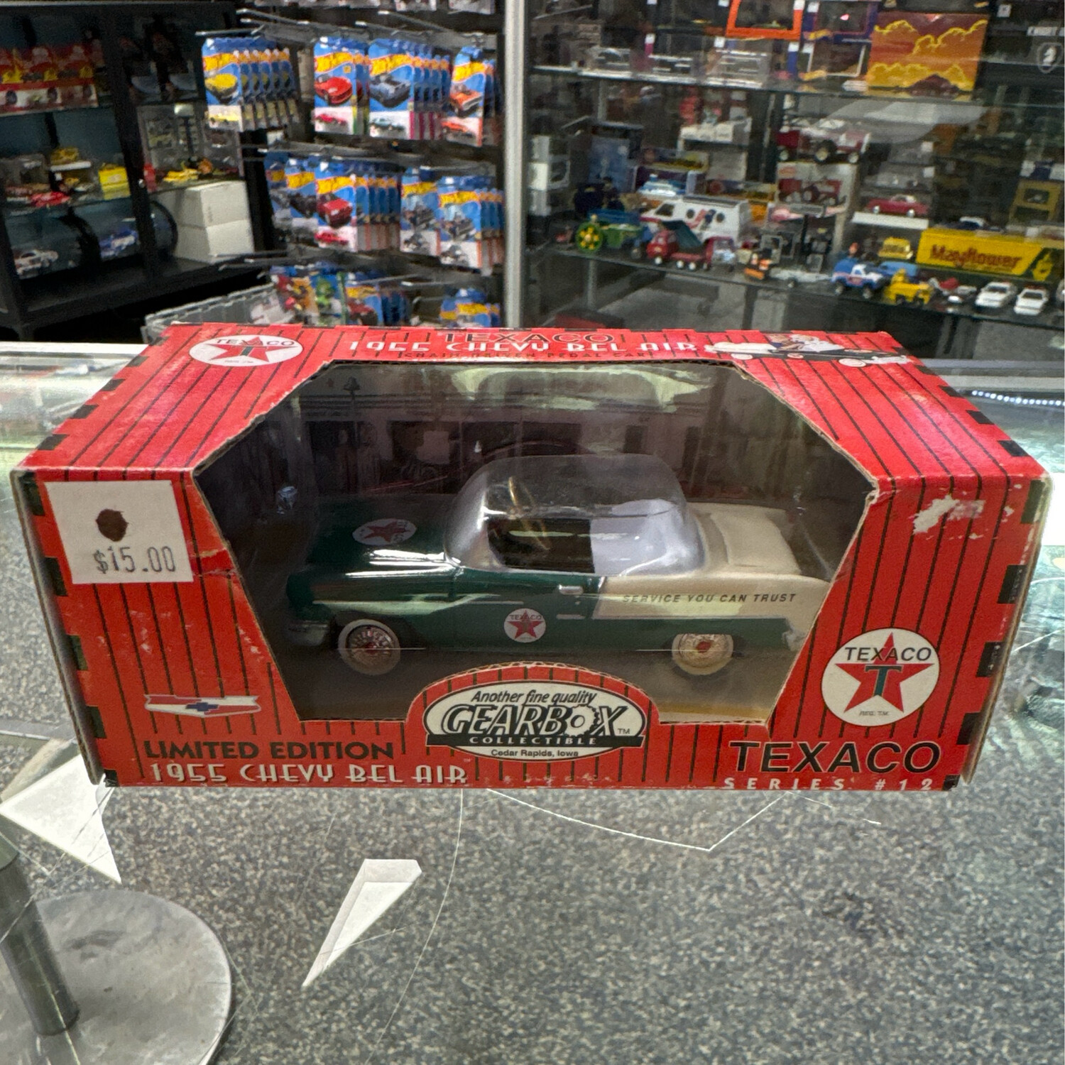 Texaco 1955 Chevy Bel Air Green