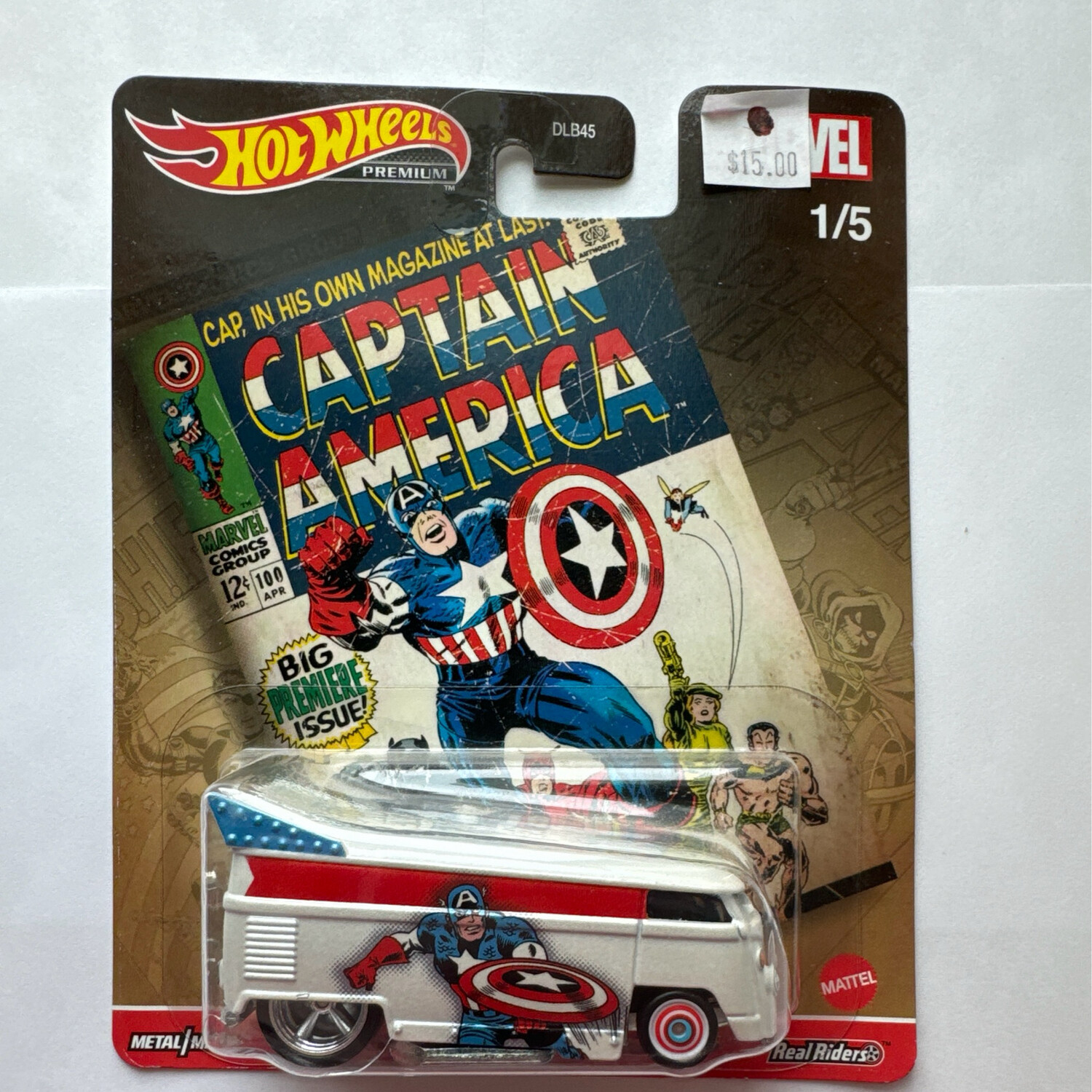 Captain America Volkswagon T1 Drag Bus