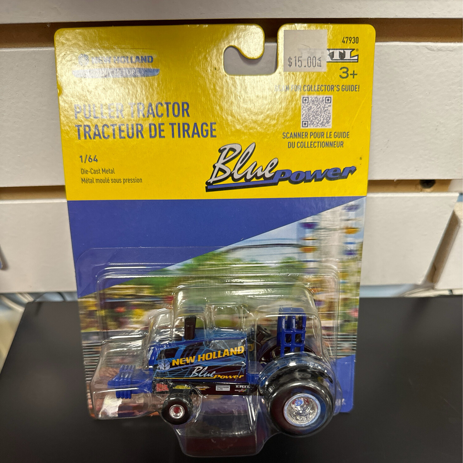 Blue Power Puller Tractor