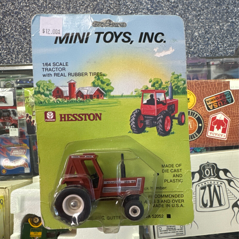 Mini Toys Ink Hesston Tractor
