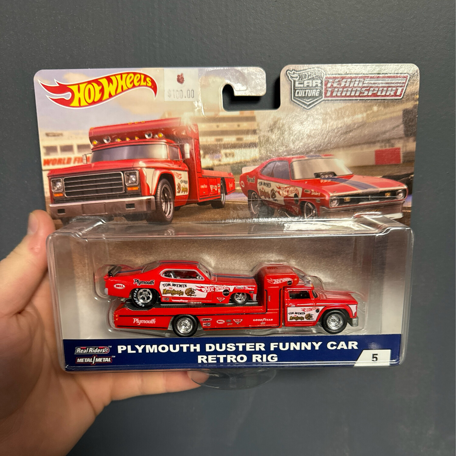 Team Transport Mongoose Plymouth Duster Funny Car