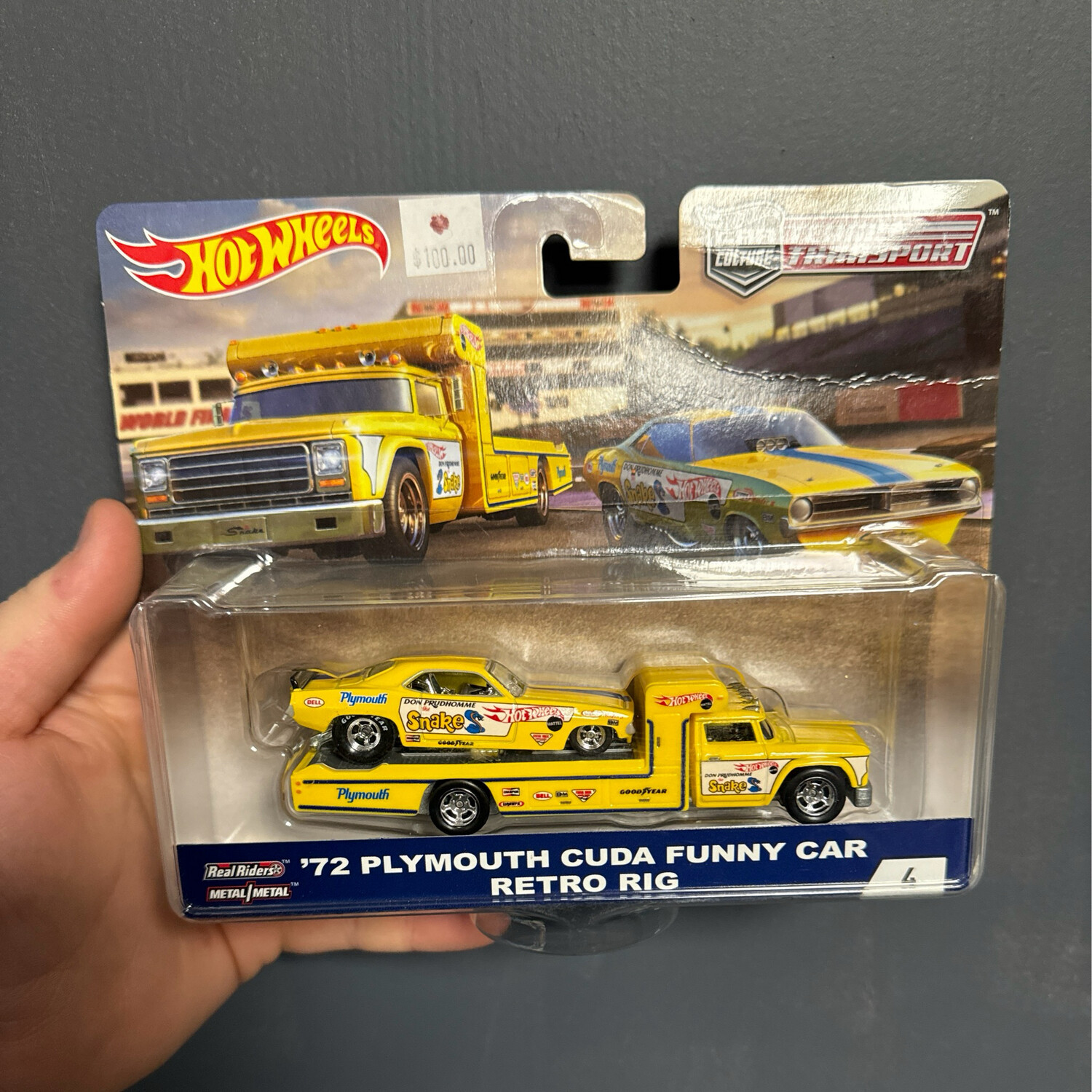 Team Transport Snake 72 Plymouth Cuda Retro Rig