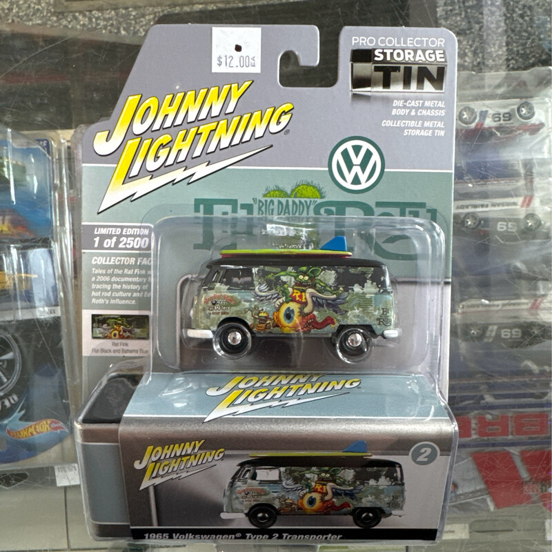Rat Fink 1965 Volkswagon Type 2 Transporter Black