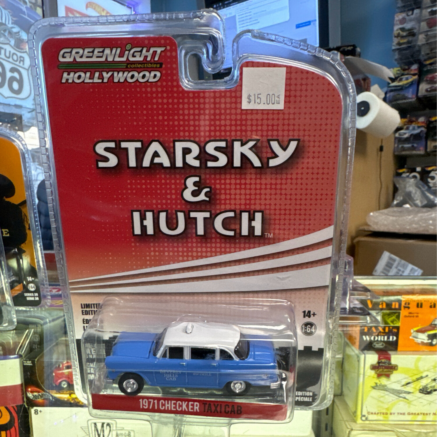 Starsky &amp; Hutch 1971 Checker Taxi Cab Blue