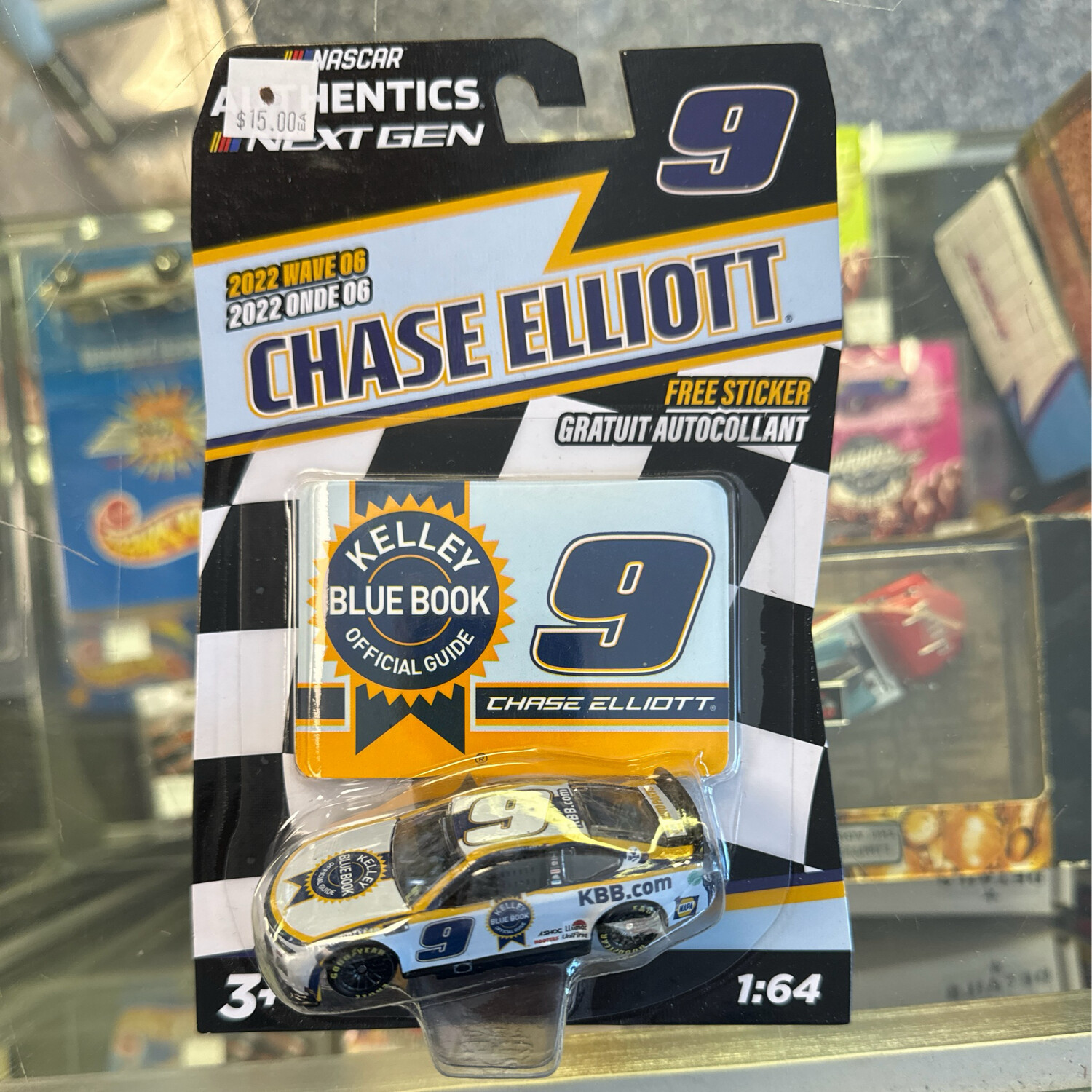 Chase Elliott Kelly Blue Book