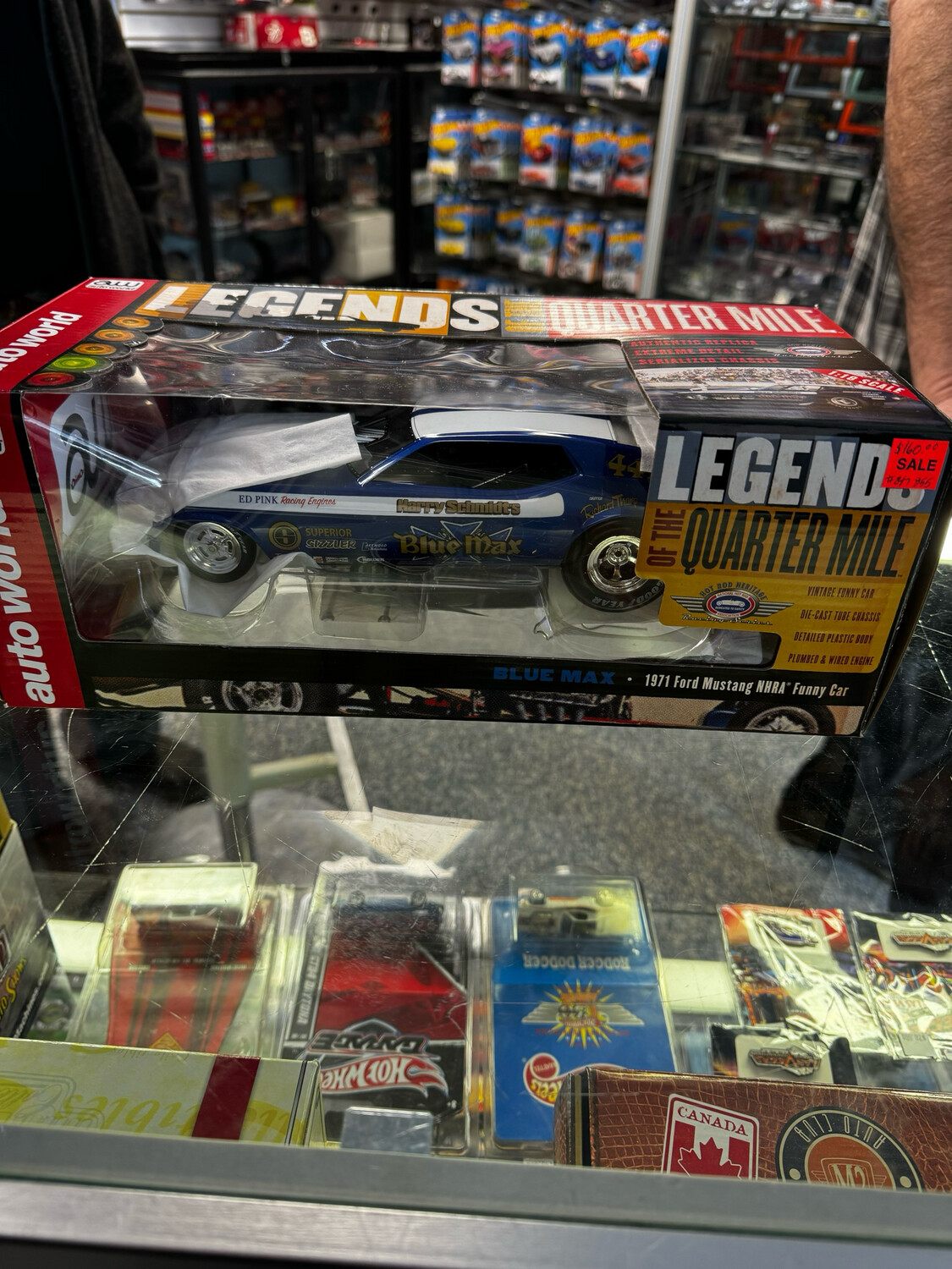 Blue Max 1971 Ford Mustang Funny Car