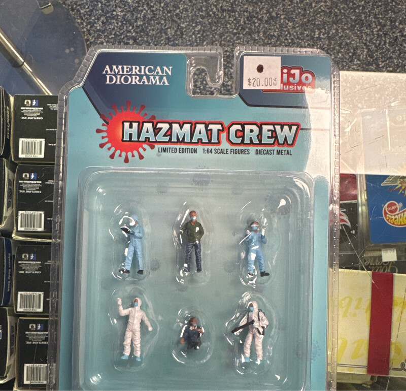 Hazmat Crew Figures