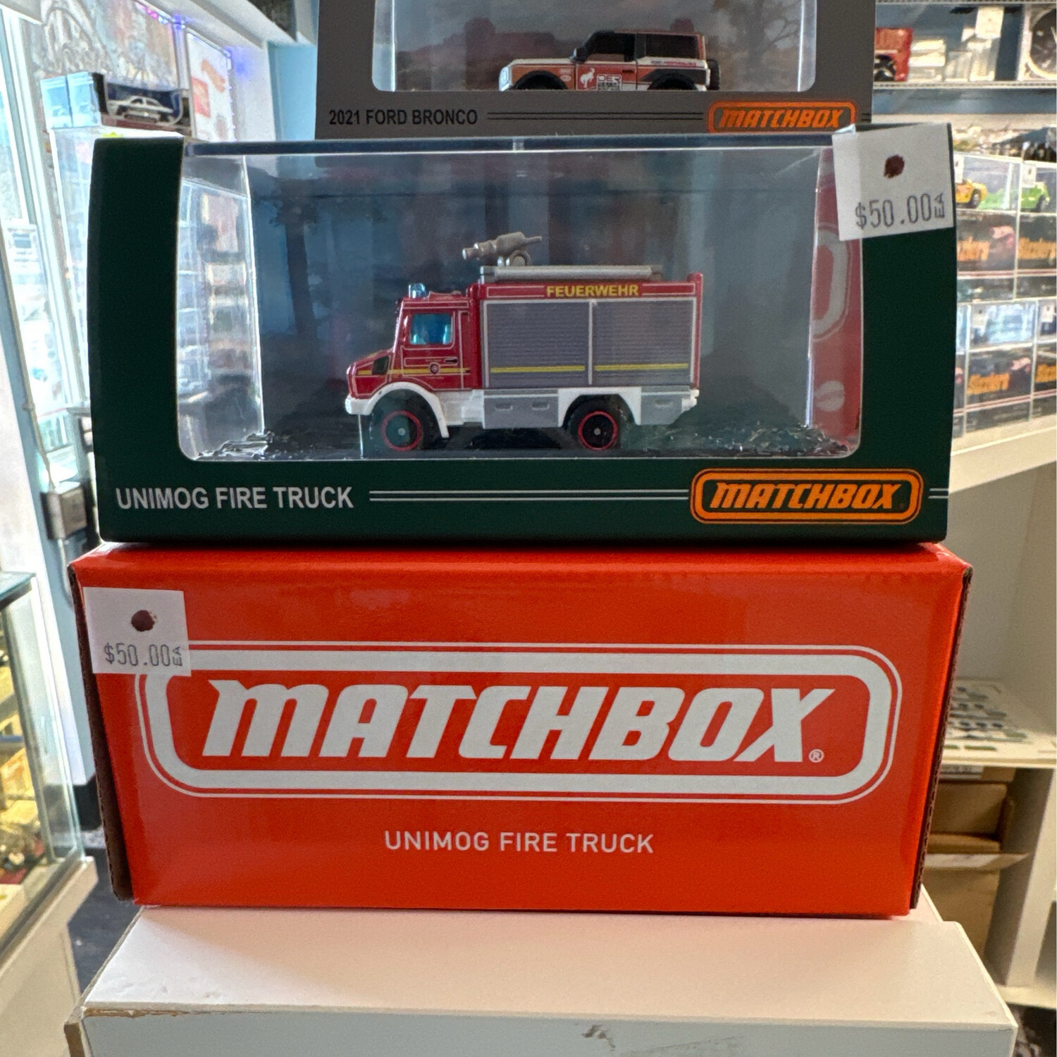 Matchbox Unimog Fire Truck
