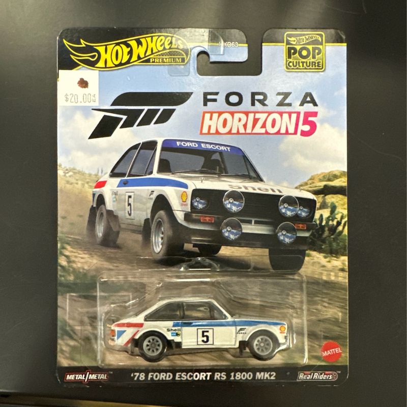 Hotwheels Pop Culture 78 Ford Escort Rs 1800 Mk2