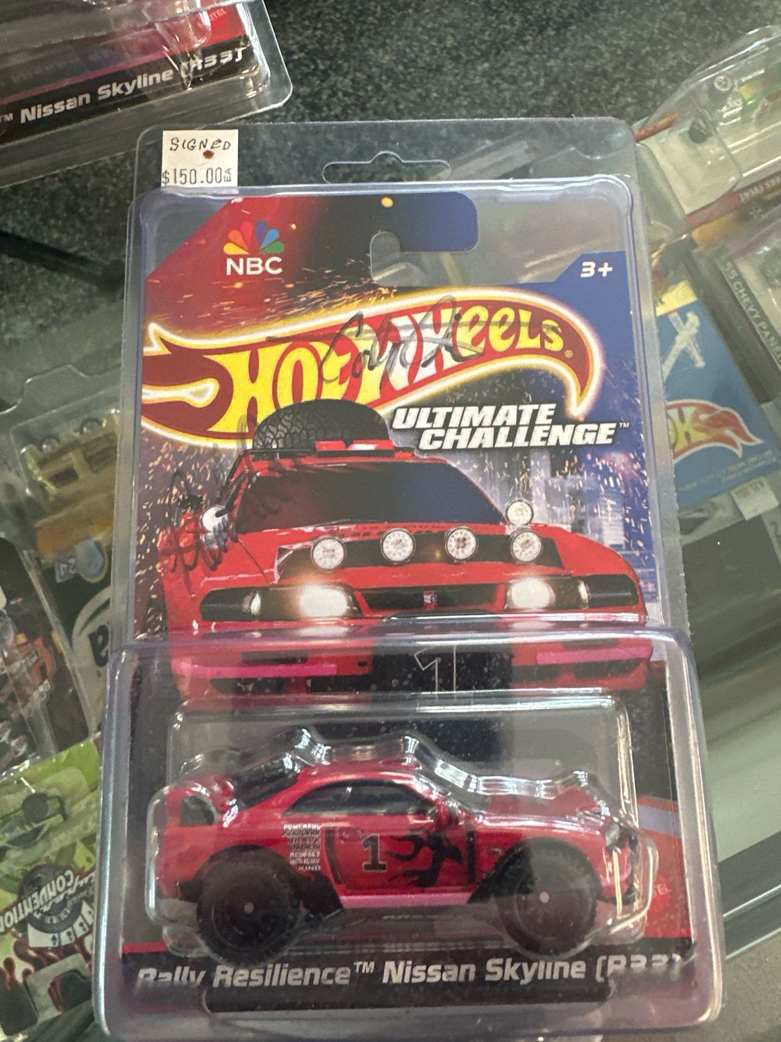 Rally Resilience Nissan Skyline R33 SIGNED