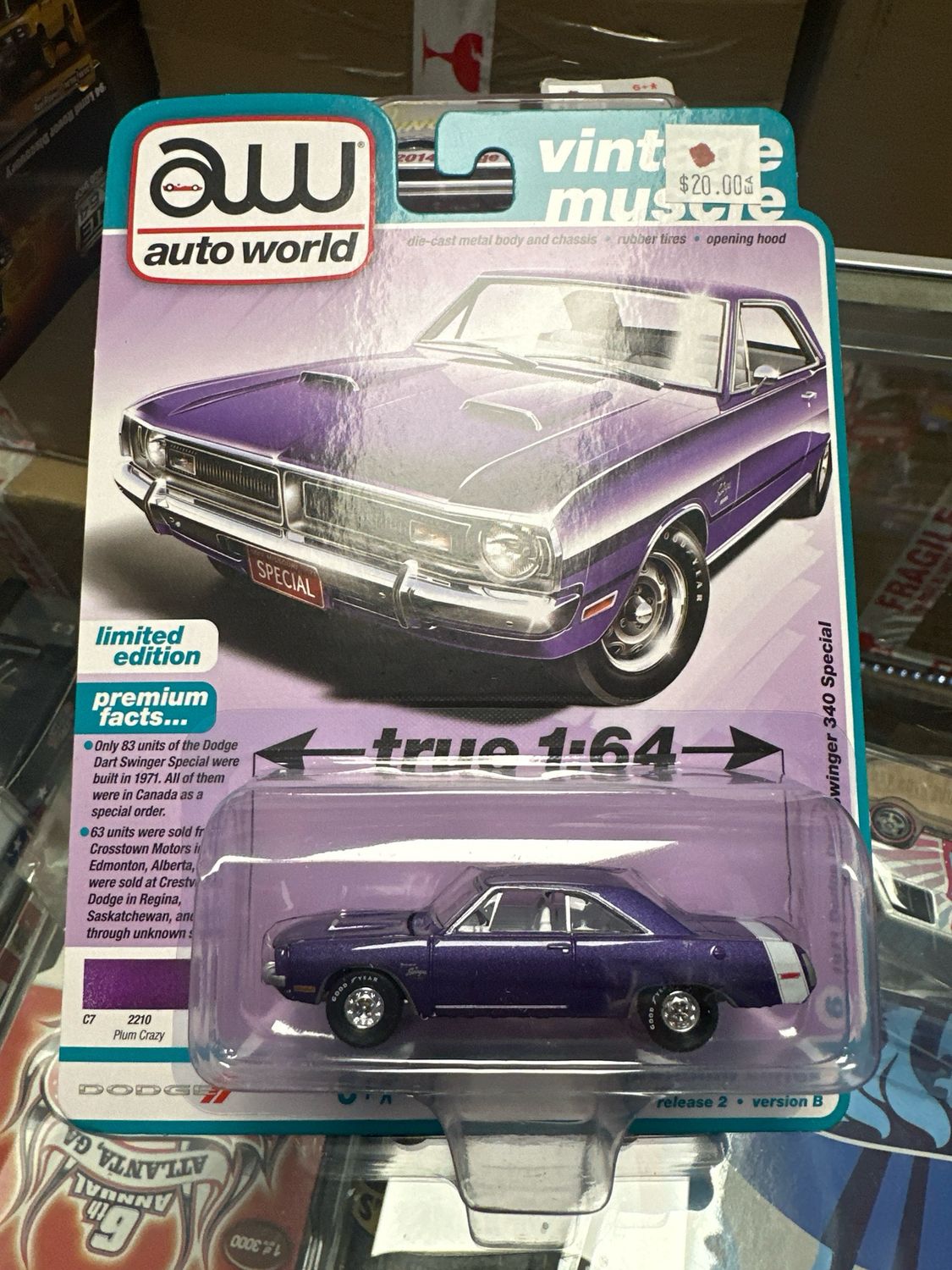 1971 Dodge Dart Swinger 340 Special PLUM