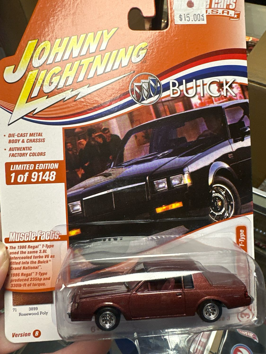 1986 Buick Regal T-Type ROSEWOOD