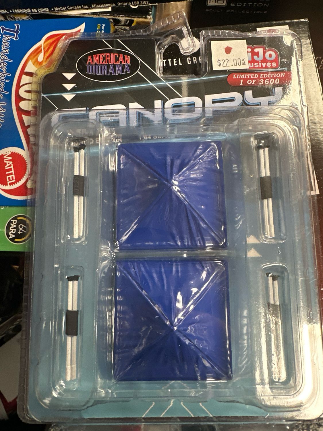 American Diorama Canopy BLUE