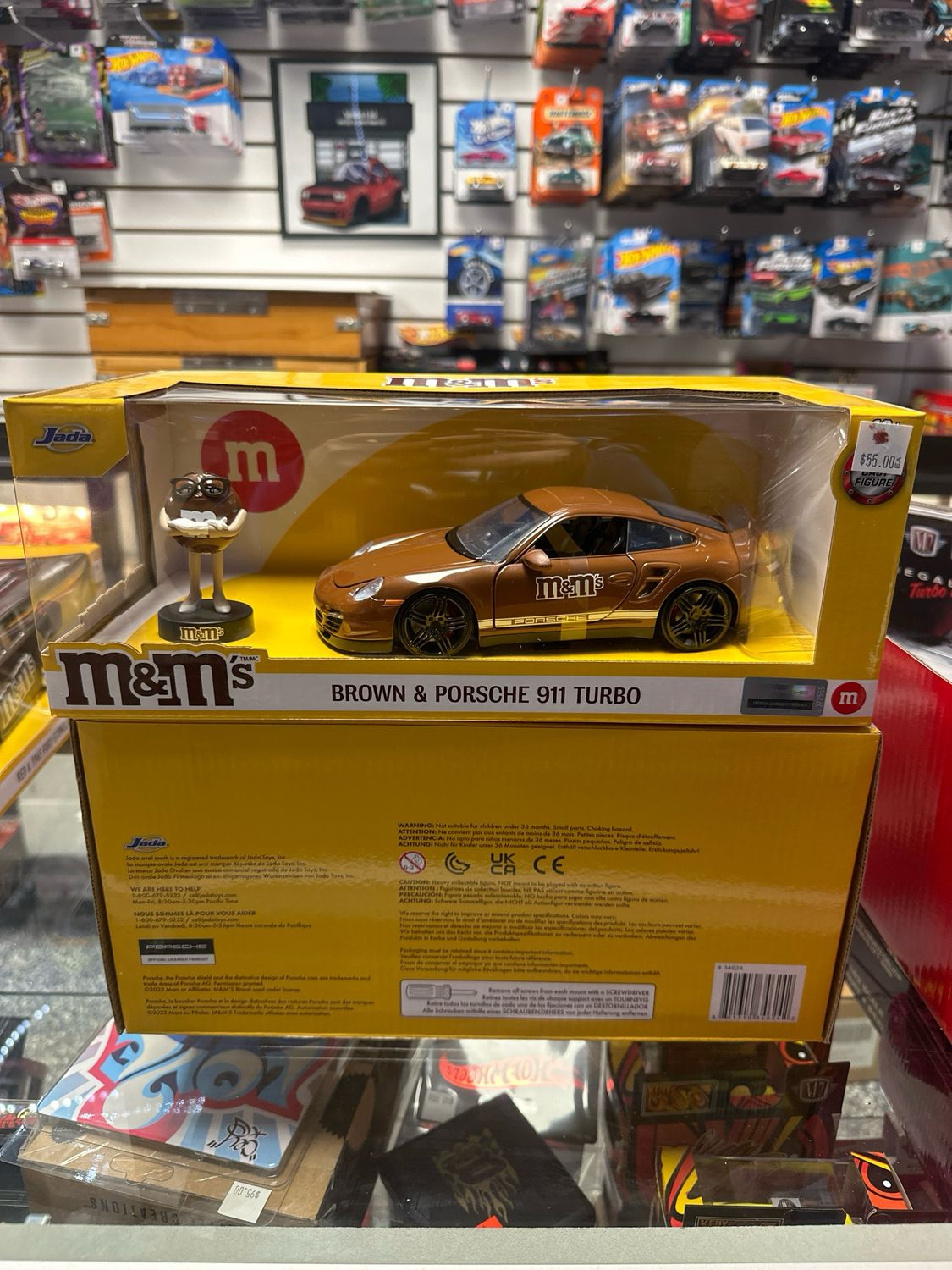 M &amp; M Brown &amp; Porsche 911 Turbo
