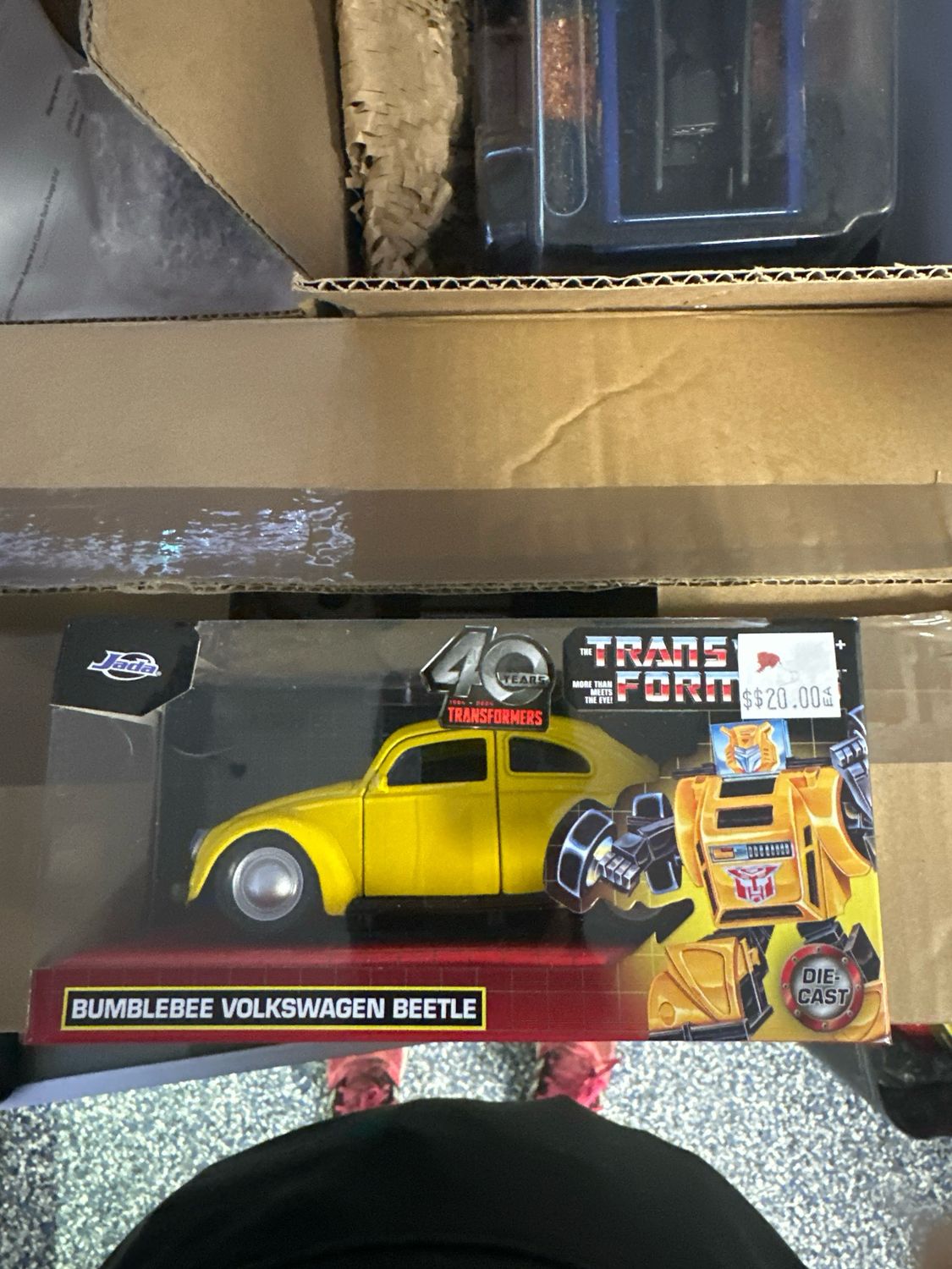 1\32 Transformers Bumble Volkswagen Beetle