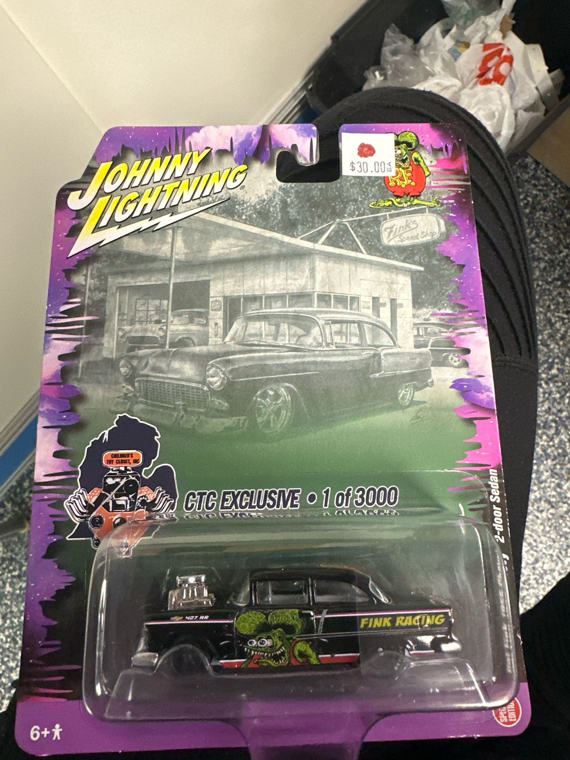 Johnny Lightning Ctc Exclusive Rat Fink